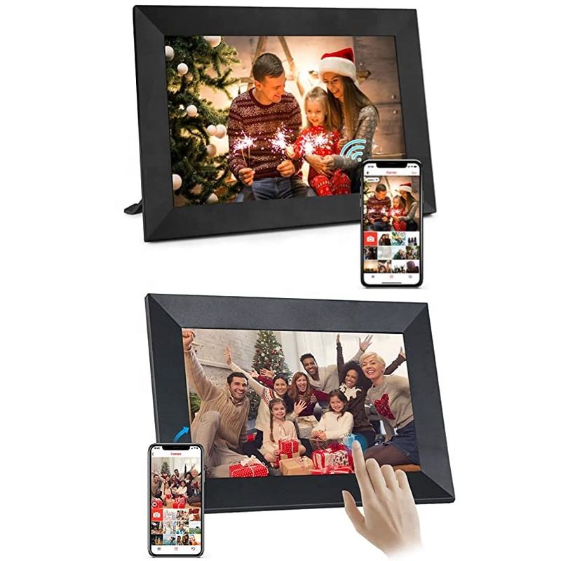 Touch Screen Smart Wifi Digital Photo Frame Rotatable Direction Wifi Digital Photo Frame Intelligent Digital Photo Frame - Here2Save