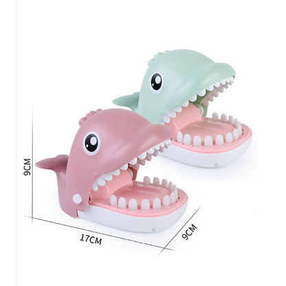 Little Cute Pet Finger Whale Trick Desktop Toy Parent-child Interaction