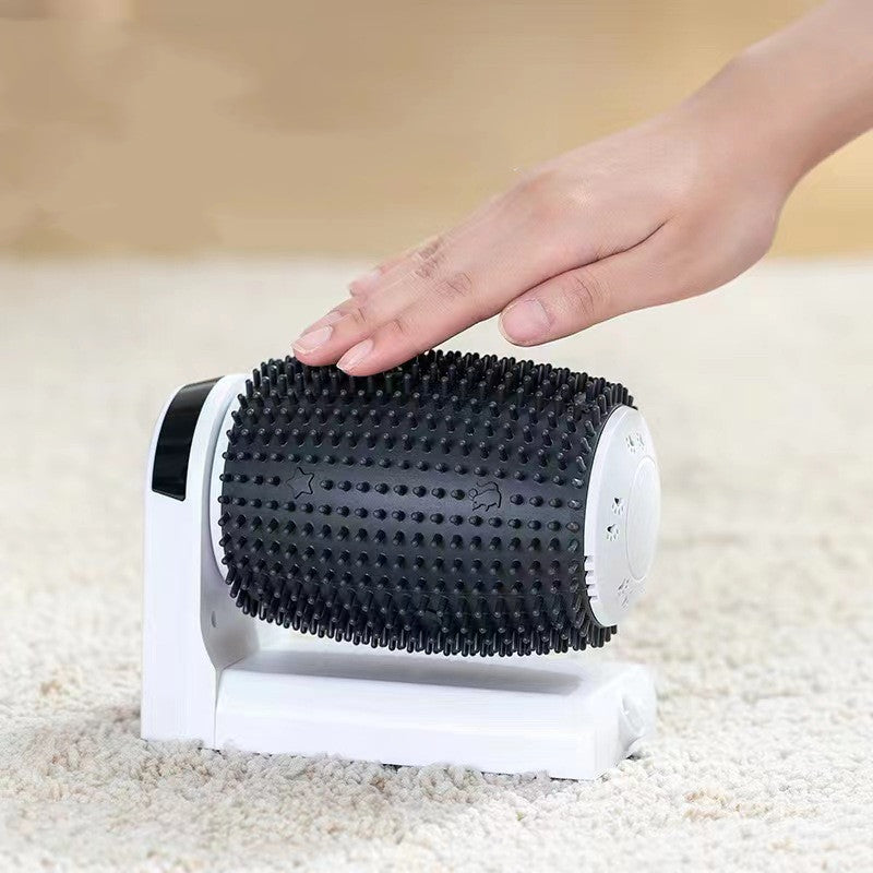 Automatic Cat Self Groomer Wall Corner Brushes Soft Cat Corner Scratcher Self Grooming - Here2Save