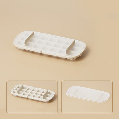 Caja de hielo bandeja para cubitos de hielo rejilla de alta capacidad utensilios de cocina de calidad alimentaria