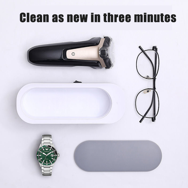 Ultrasonic Cleaning Machine High Frequency Vibration Wash Cleaner Washing Jewelry Glasses Watch Ring Dentures Cleaner - Here2Save