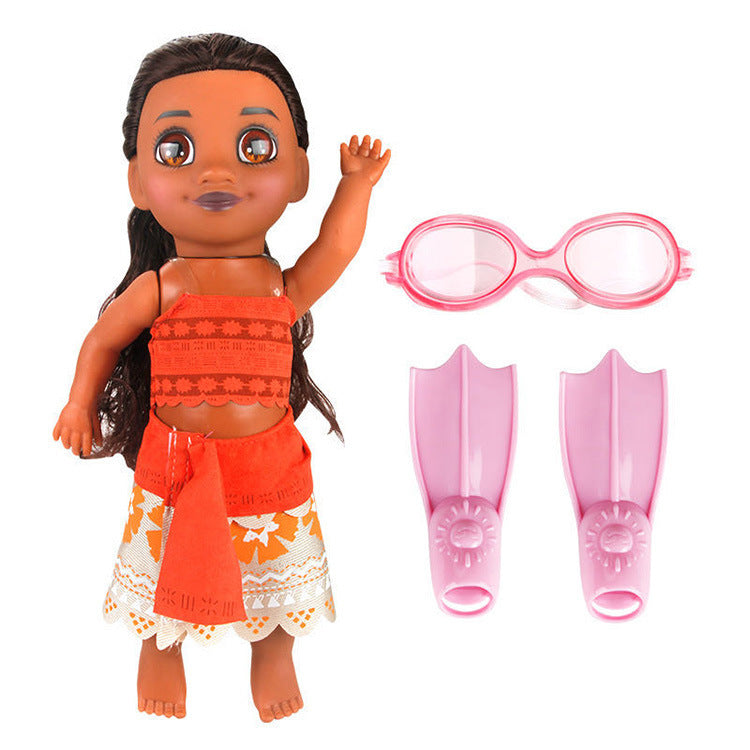 Electric floating swimming doll