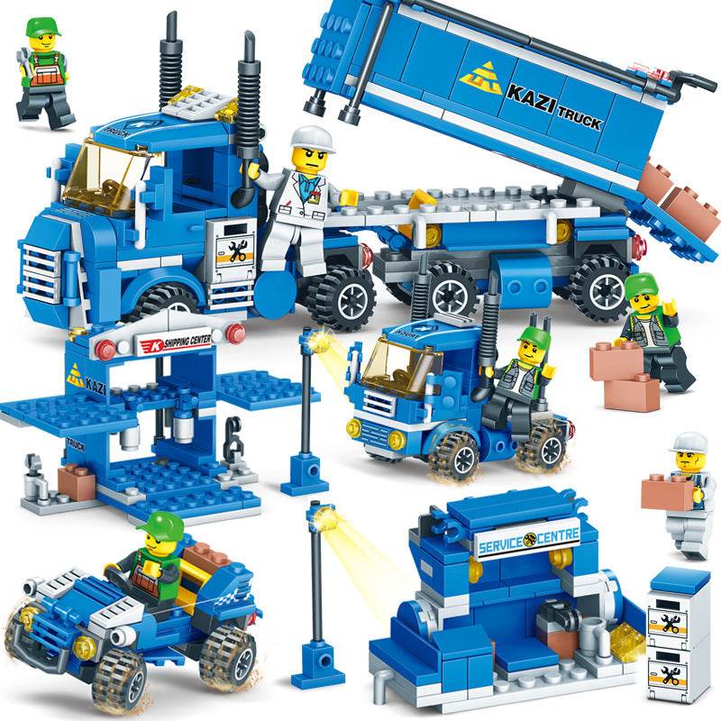 Children's educational interactive assembling blocks - Here2Save