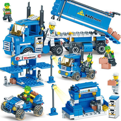 Children's educational interactive assembling blocks - Here2Save