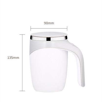 Modelo recargable, taza agitadora automática, taza de café, taza agitadora eléctrica de alto valor, taza de agua magnética giratoria para batidos perezosos