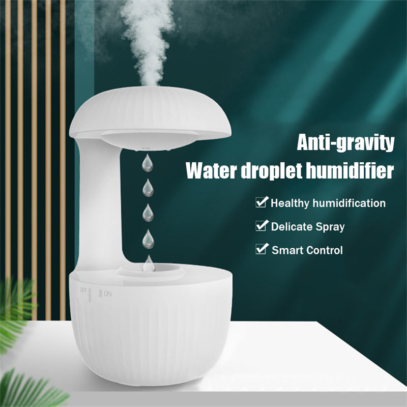 Anti-gravity Air Humidifier Mute Countercurrent Humidifier Levitating Water Drops Cool Mist Maker Fogger Relieve Fatigue - Here2Save