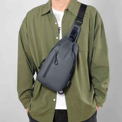 Men's Chest Bag Fashion Trendy One Shoulder Messenger