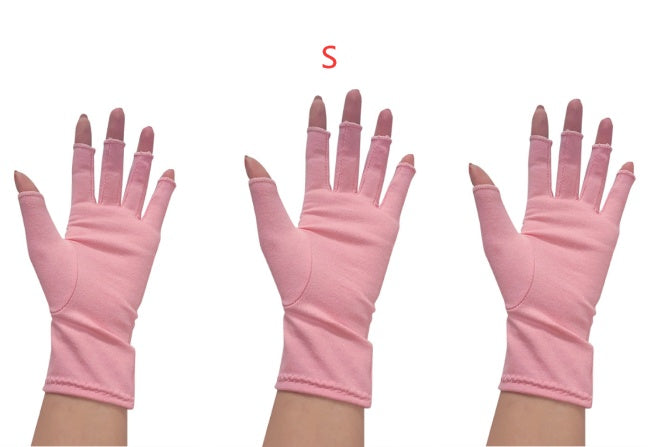 Breathable Health Care Half Finger Gloves