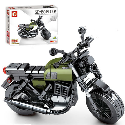 Motorcycle Model Children's Educational Toy Boy Gift