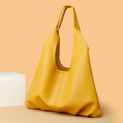 Bolsos de diseño Ins para axilas, bolso de hombro Simple de gran capacidad de Color sólido a la moda para mujer, bolsos de fiesta