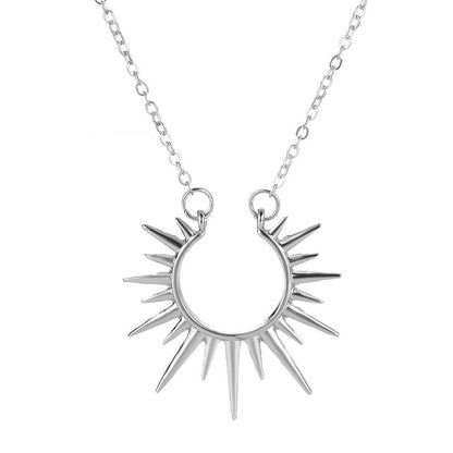 Sunflower Necklace Retro Clavicle Chain Fashion Creative Jewelry Women - Here2Save