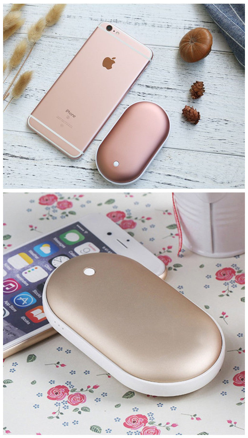 Macaron USB Charging Hand Warmer Power Bank