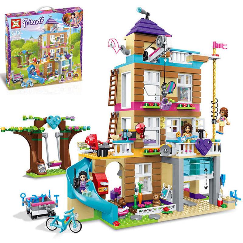 Small particle building blocks assembling toys - Here2Save