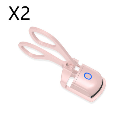 Heated Eyelash Curler Electric Temperature Control Mini Eyelash Curler Electric Portable Charging - Here2Save