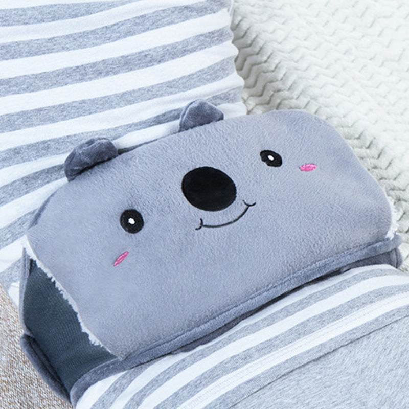 Plush Waist Cover Winter Belly Warmer With Hot Water Bottle - Here2Save