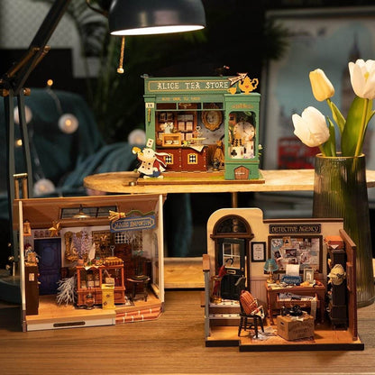 Rolife Mystic Archives Series DIY Miniature House Wooden Dollhouse For Boys Girls With Festival Gifts DG155-DG157 - Here2Save