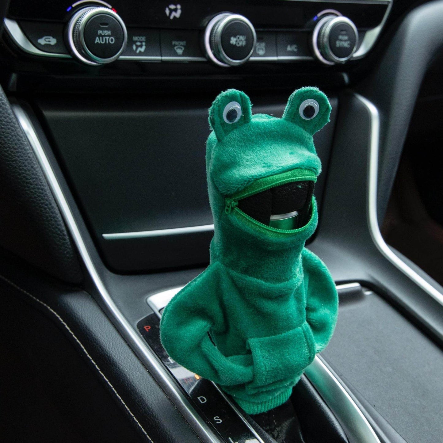 Car Gear Lever Hooded Set Creative Shark Frog Sweater Modeling - Here2Save