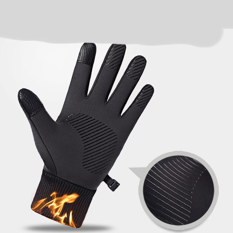 Gloves Fall And Winter Elastic Touch Screen To Keep Warm