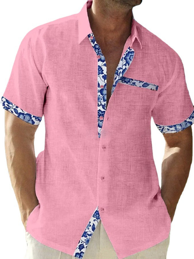 Men's Summer Vacation Seaside Casual Shirts - Here2Save