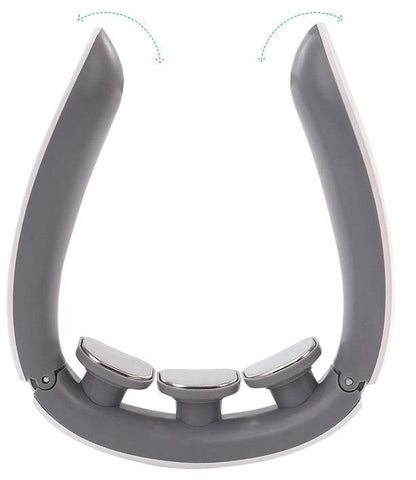 Neck Massager Head Relax Muscle Vibration Massage USB Charging Electric Therapy Cervical Relief Pain Health Care Tool - Here2Save