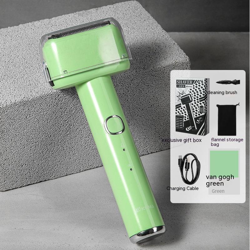 New Youth Hammer Shaver Men's Electric Reciprocating Smart Fully Washable Portable Rechargeable Beard Scraper