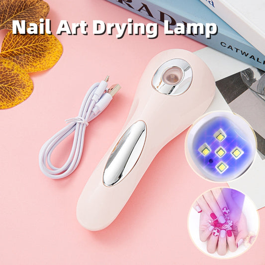 Handheld Nail Drying Lamp UV LED Lamp For Nails Rechargeable Mini LED UV Lamp Nail Dryer For Gel Nails Portability Nail Art Tool - Here2Save