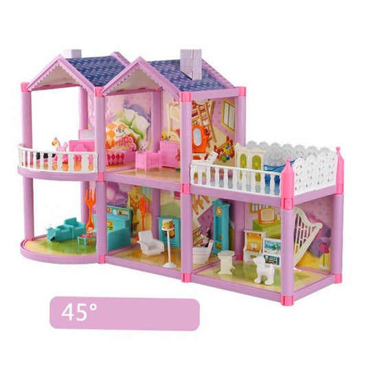 Purple DIY assembled castle - Here2Save