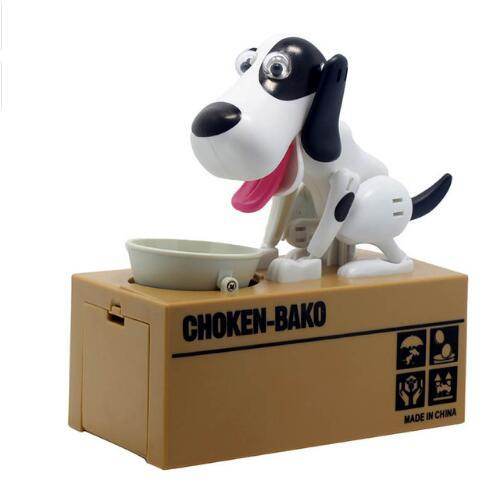 Piggy bank Robotic Dog Bank Canine Money Box Doggy Coin Bank - Here2Save