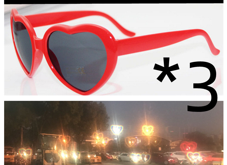 Night Lights Change Love Special Effects Glasses Sunglasses - Here2Save