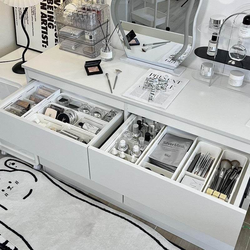 Telescopic Drawer Cosmetic Compartment Storage Box - Here2Save