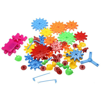 81pcs Children Plastic Building Toy Bricks