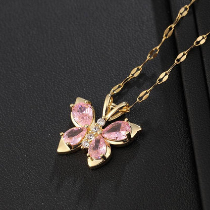 Titanium Steel Necklace For Women Without Fading - Here2Save