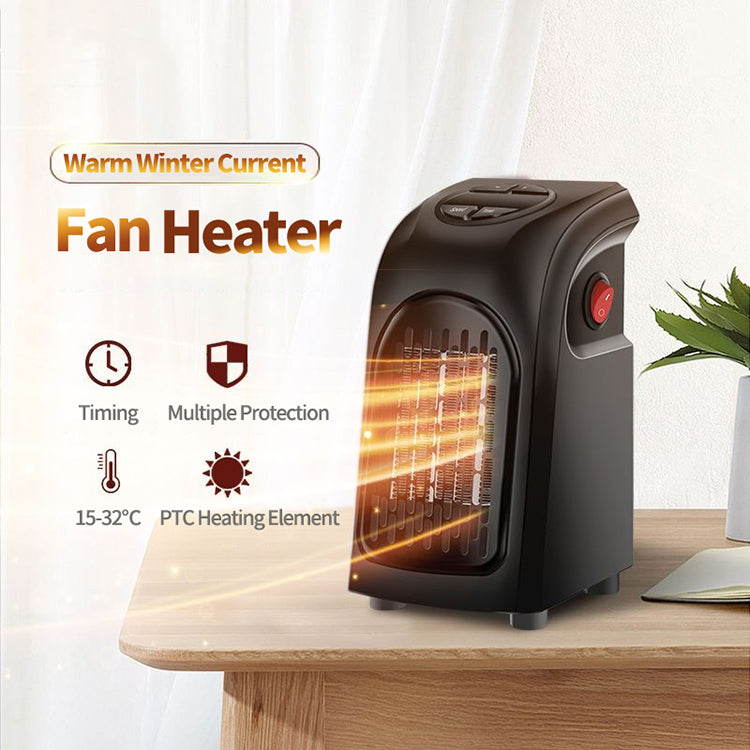 Winter Air Heater Fan Heater Electric Home Heaters Mini Room Air Wall Heater Ceramic Heating Warmer Fan For Home Office Camping - Here2Save