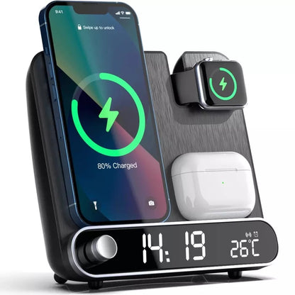 Alarm Clock Wireless Three In One Wireless Charging