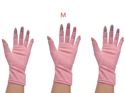 Breathable Health Care Half Finger Gloves