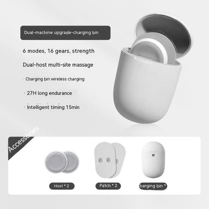 Pocket Massager Cervical Spine Massage Patch Low Frequency Pulse Portable Portable Household Shoulder Neck Massage Instrument