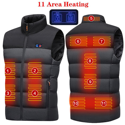 Intelligent Heating Vest For Double Control Zone 11