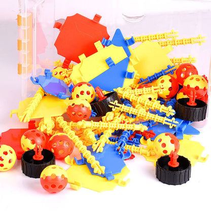 Children's Enlightenment Three-dimensional Assembly Early Education Building Block Toys