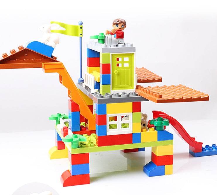 Puzzle building blocks assembly - Here2Save