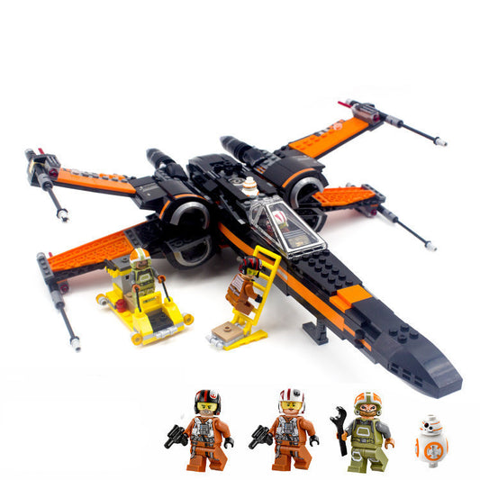 Fighter building blocks toy