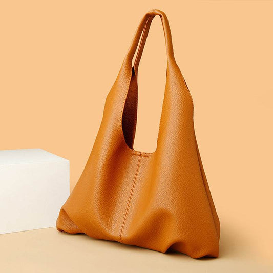 Ins Design Underarm Bags Fashion Solid Color Large Capacity Simple Shoulder Bag For Women Party Bags - Here2Save