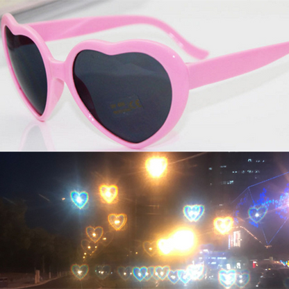 Night Lights Change Love Special Effects Glasses Sunglasses - Here2Save