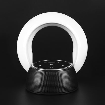 Creative Bluetooth Subwoofer Stereo Speaker LED Desk Lamp Stepless Dimming Folding Touch Atmosphere Night Light - Here2Save