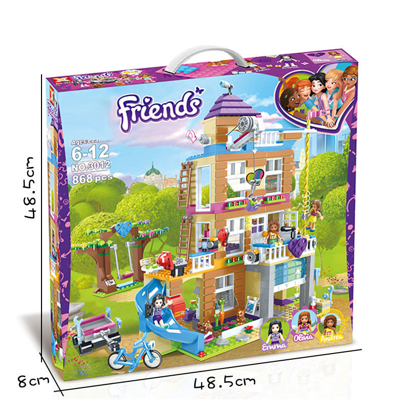 Girls' Puzzle Block Model Children's Puzzle Toy