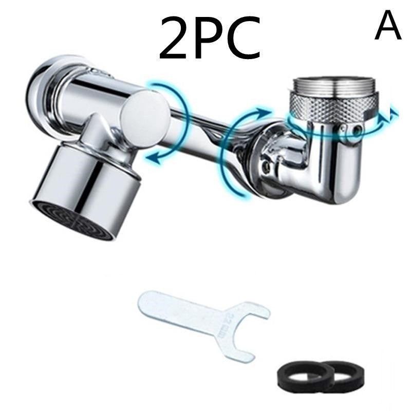 Universal 1080 Swivel Faucet Aerator Multifunction Faucet Extender Universal Swivel Splash Resistant Shower - Here2Save