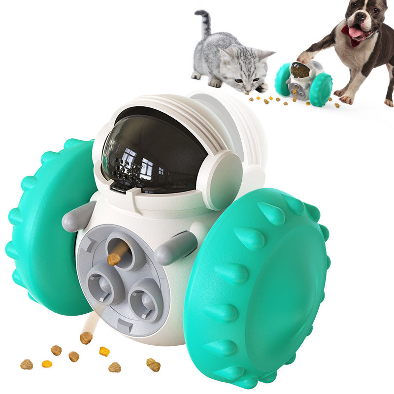 Cat And Dog Toys Slow Food Interactive Balance Car Multifunctional Fun Development Smart Pet Feeding Dog Toy Car Pets Products - Here2Save