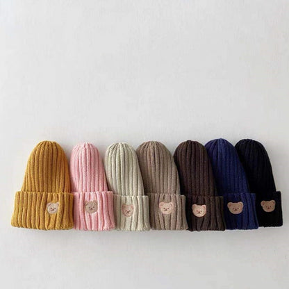 Infant Warm Hat Winter Style Simple And Fashionable All-match Candy Color