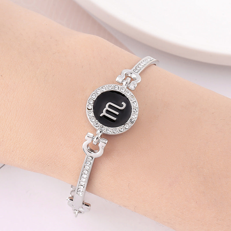 New Korean Style Fashionable Simple 12 Constellation Bracelet