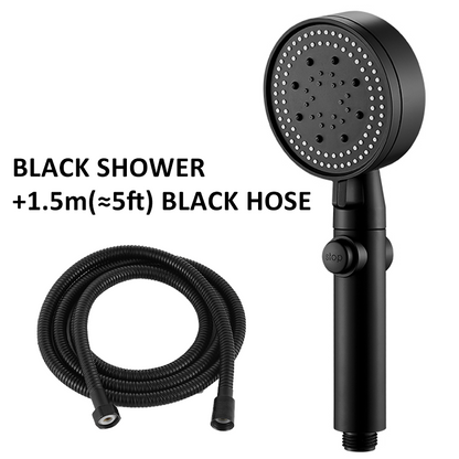 Shower Bath Shower Head Pressurized Large Water Output - Here2Save