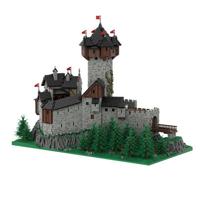 Medieval Castle Scene Toys In Carinthia Alps